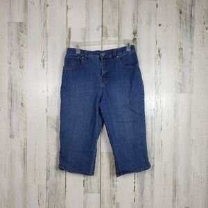Gloria Vanderbilt Amanda skimmer capri jeans size 6